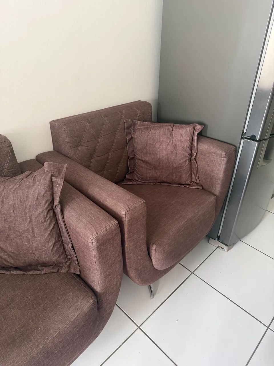 Poltrona de linho 