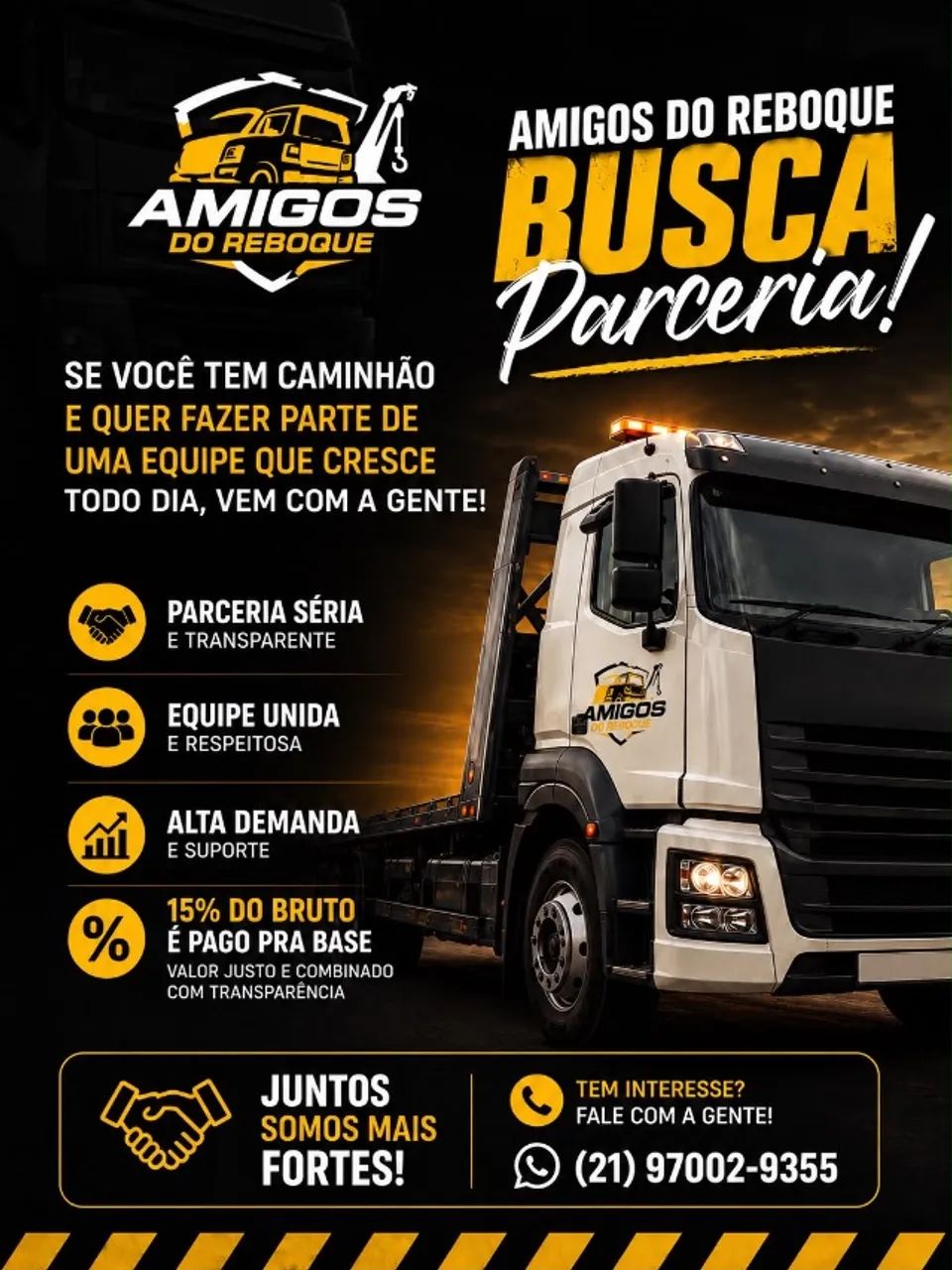 Agregue seu caminhão 