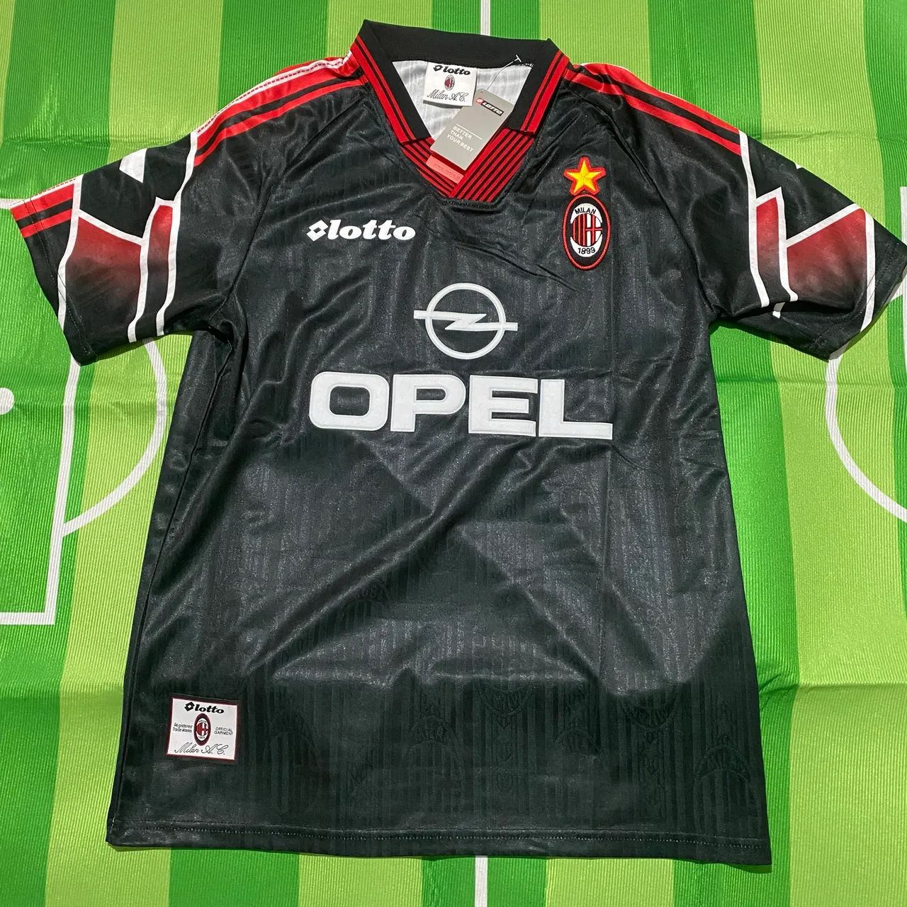 Camisa Retrô Milan 97/98 - Foto 5