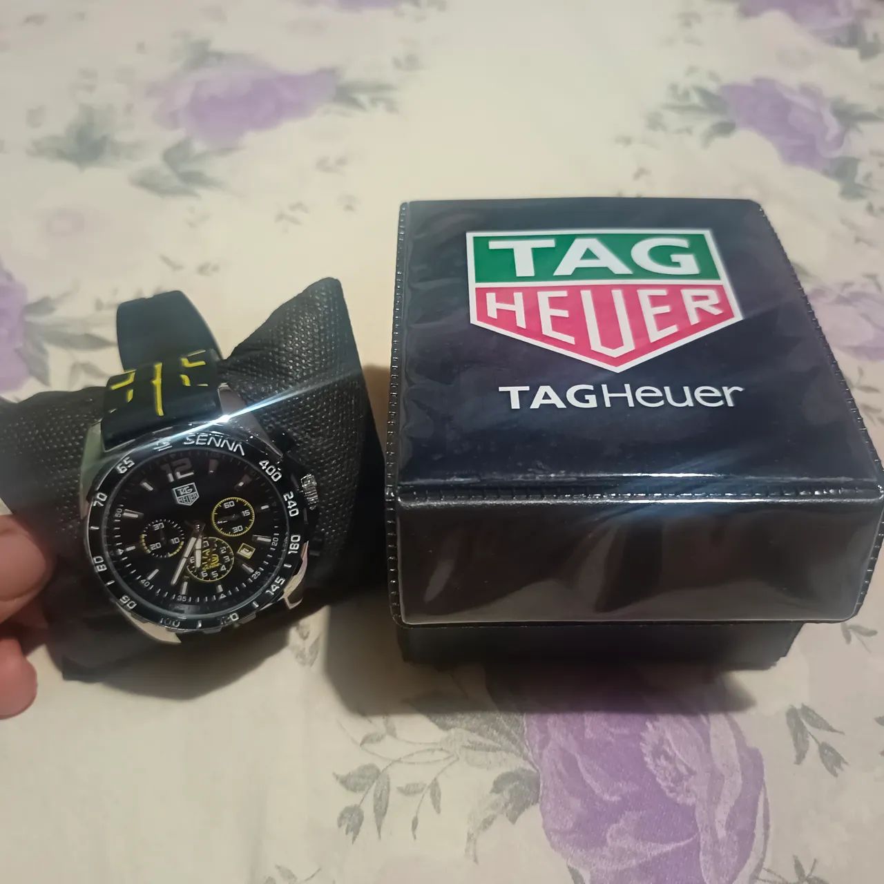 Kit Relógio tag heuer novo na caixa e prata 925 3m 70cm