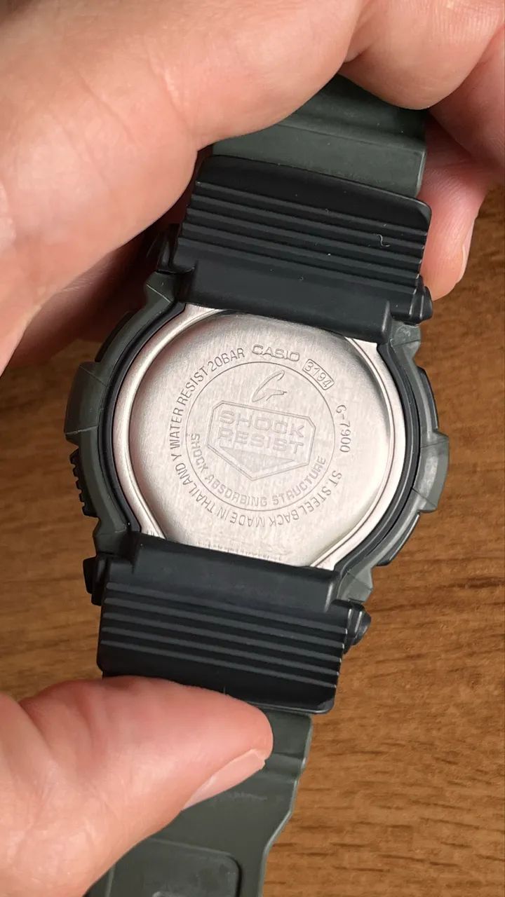 Relógio Casio G-Shock G-7900-3DR Verde Militar Original - Foto 2