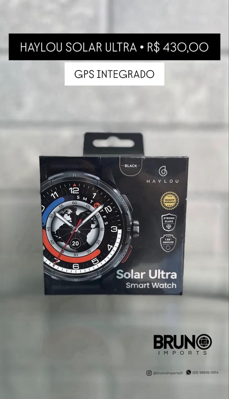 Smartwatch Haylou Solar Ultra