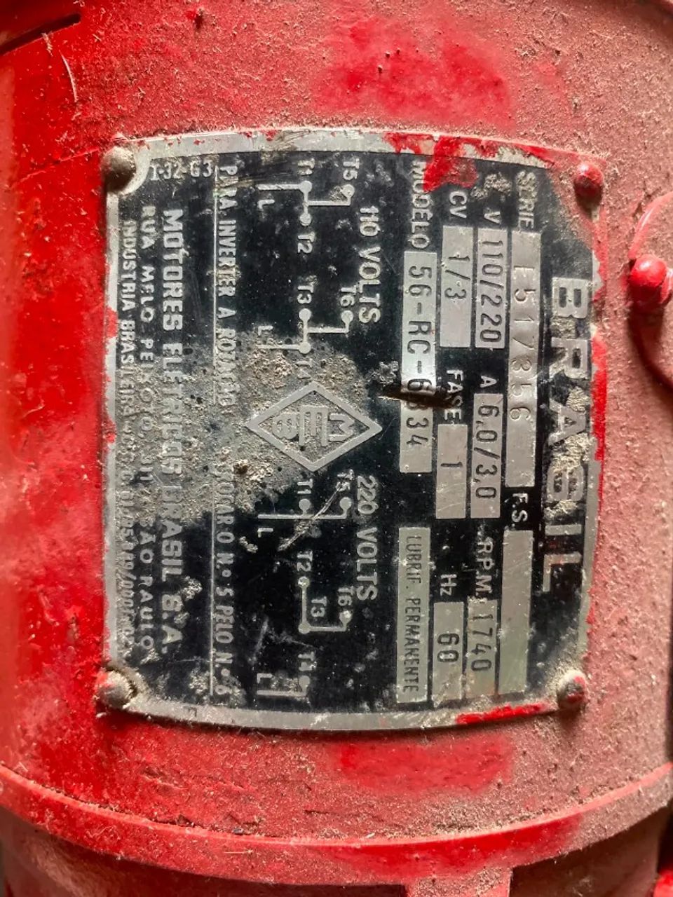 Compressor de Ar Portátil Antigo - Foto 2