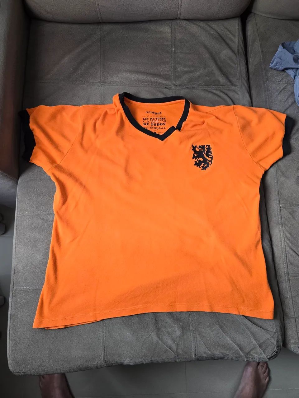 Camiseta Holanda Retrogol Tamanho G