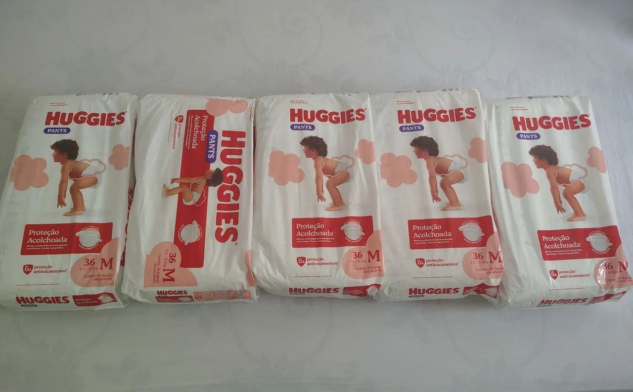 Fralda Huggies pants tamanho M - Foto 2