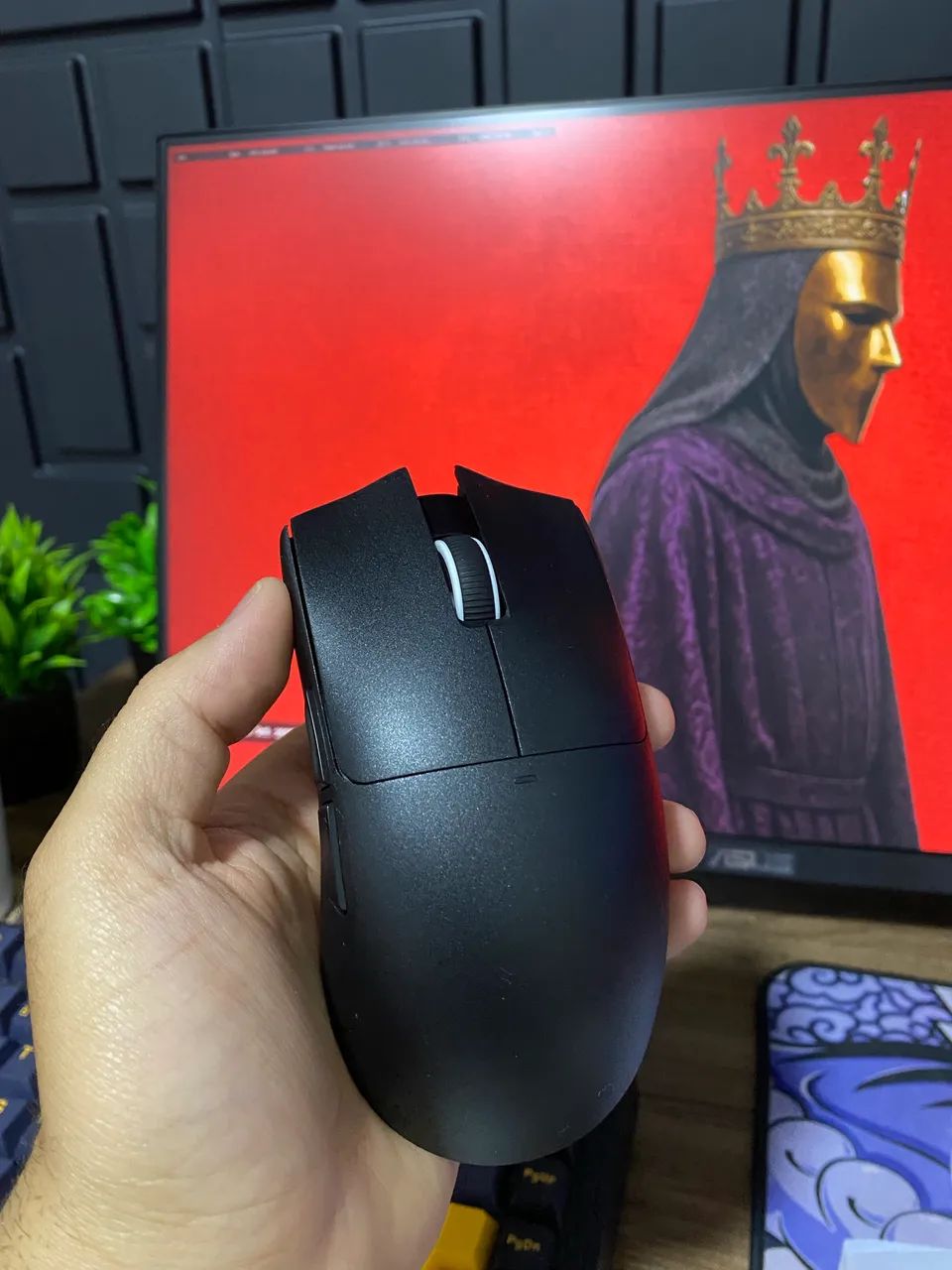 Mouse Attack Shark X11 com Dock de carregamento (NOVO) - Foto 5