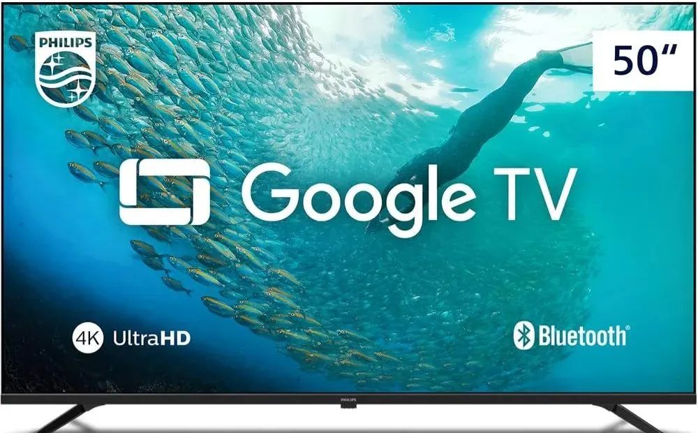 Televisão 50 polegadas 4k samart Google tv  comando por voz - Foto 2