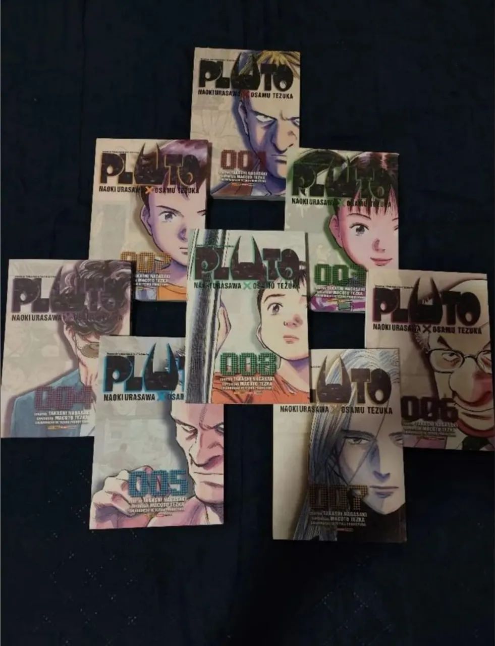 Pluto - Naoki Urasawa (coleção completa: vol 1 ao 8)