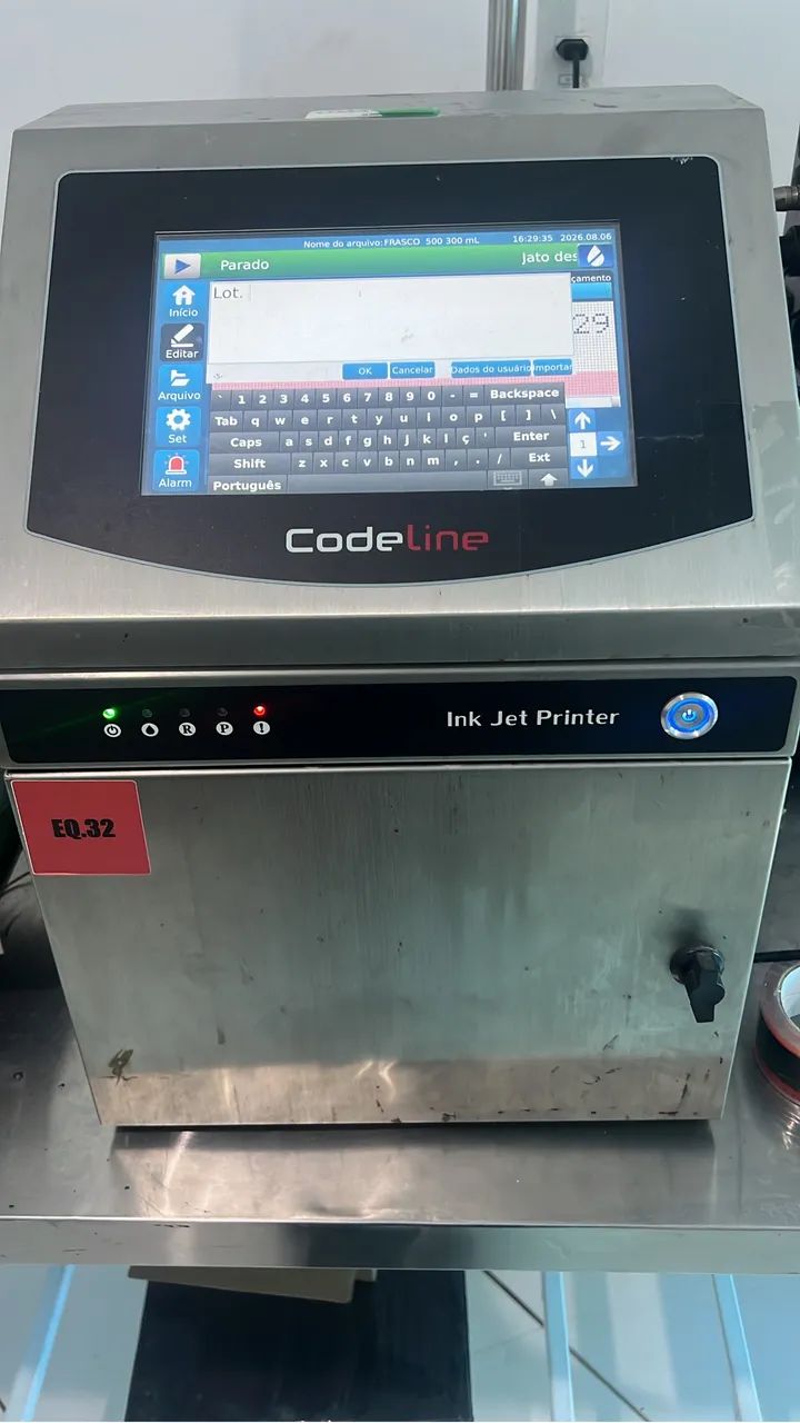 Datadora Industrial InkJet Codeline - Foto 2