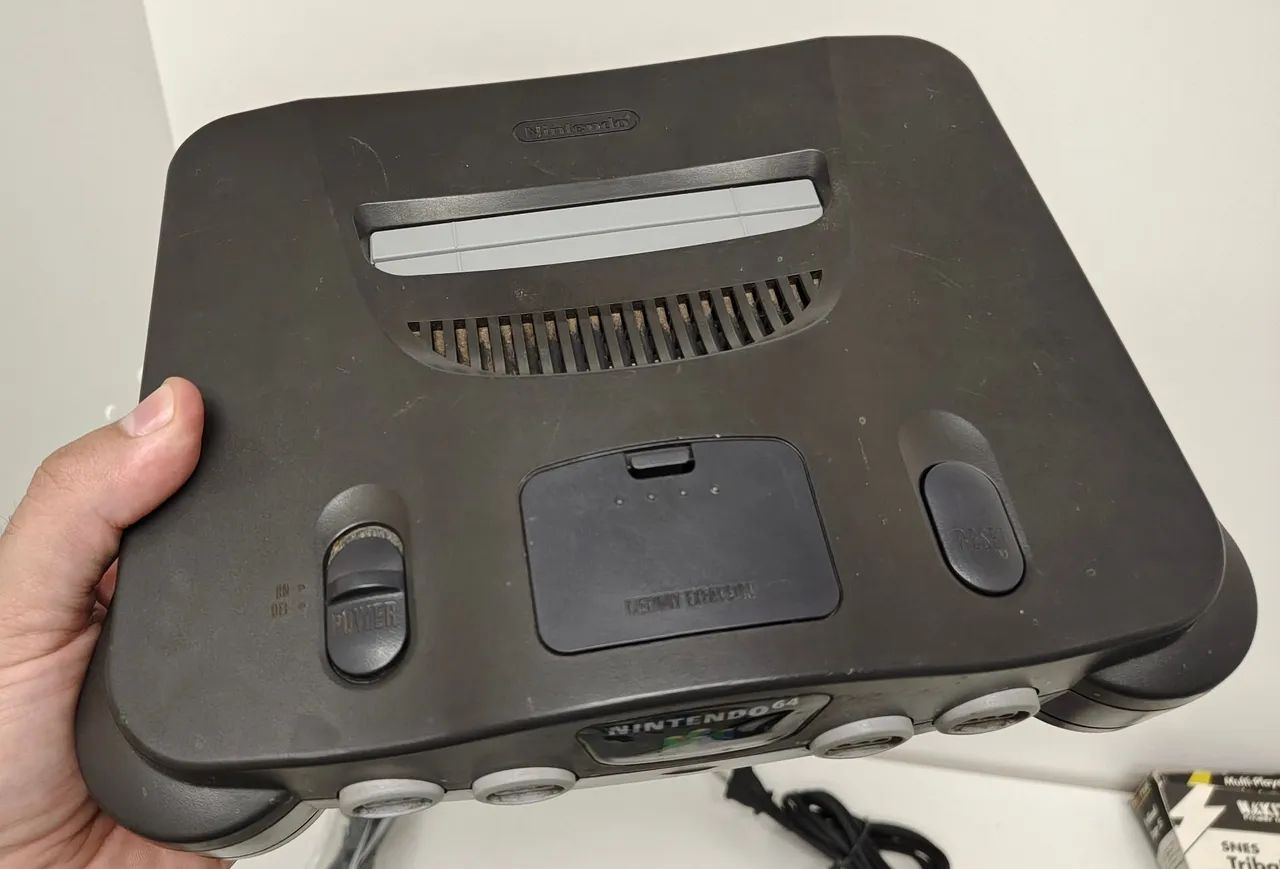 Nintendo 64 com expansão - Consoles de Vídeo Game - Jardim