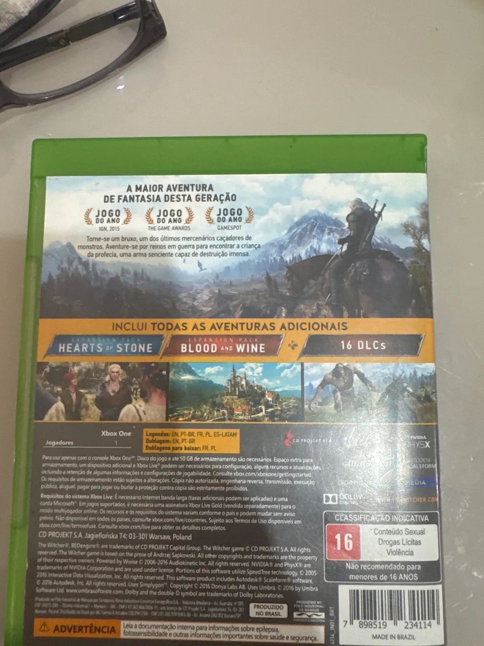 Jogo The witcher wild hunt Xbox one - Foto 2