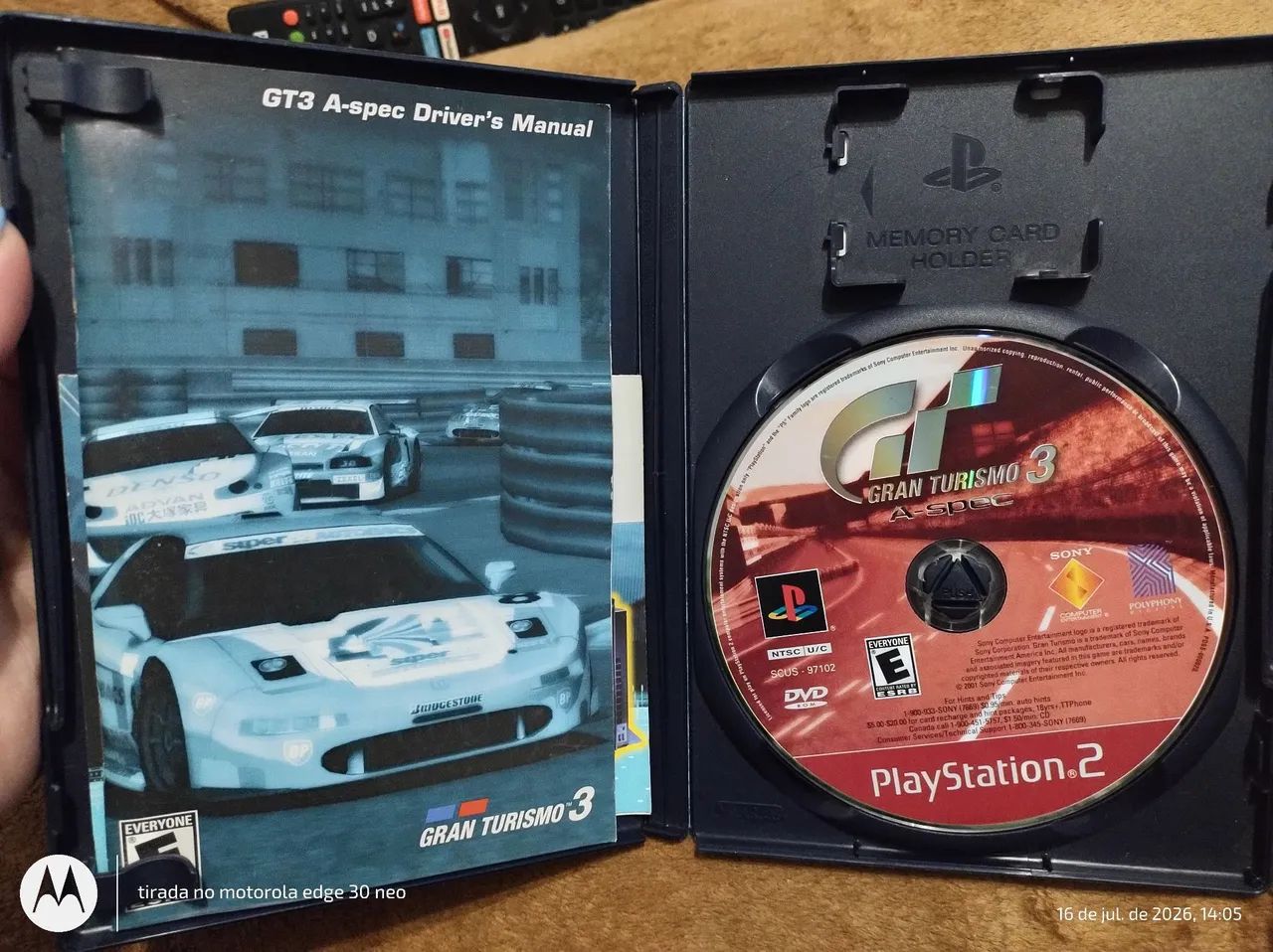 Gran turismo 3 A-spec original para PS2 - Jogos de Vídeo Game
