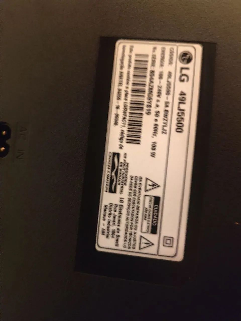 Vende se 2 TVs de 49 e 46 polegadas Philips e LG  - Foto 2
