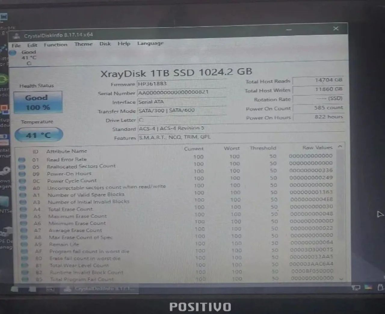 Ssd1tb XrayDisk funcionando perfeitamente  - Foto 3