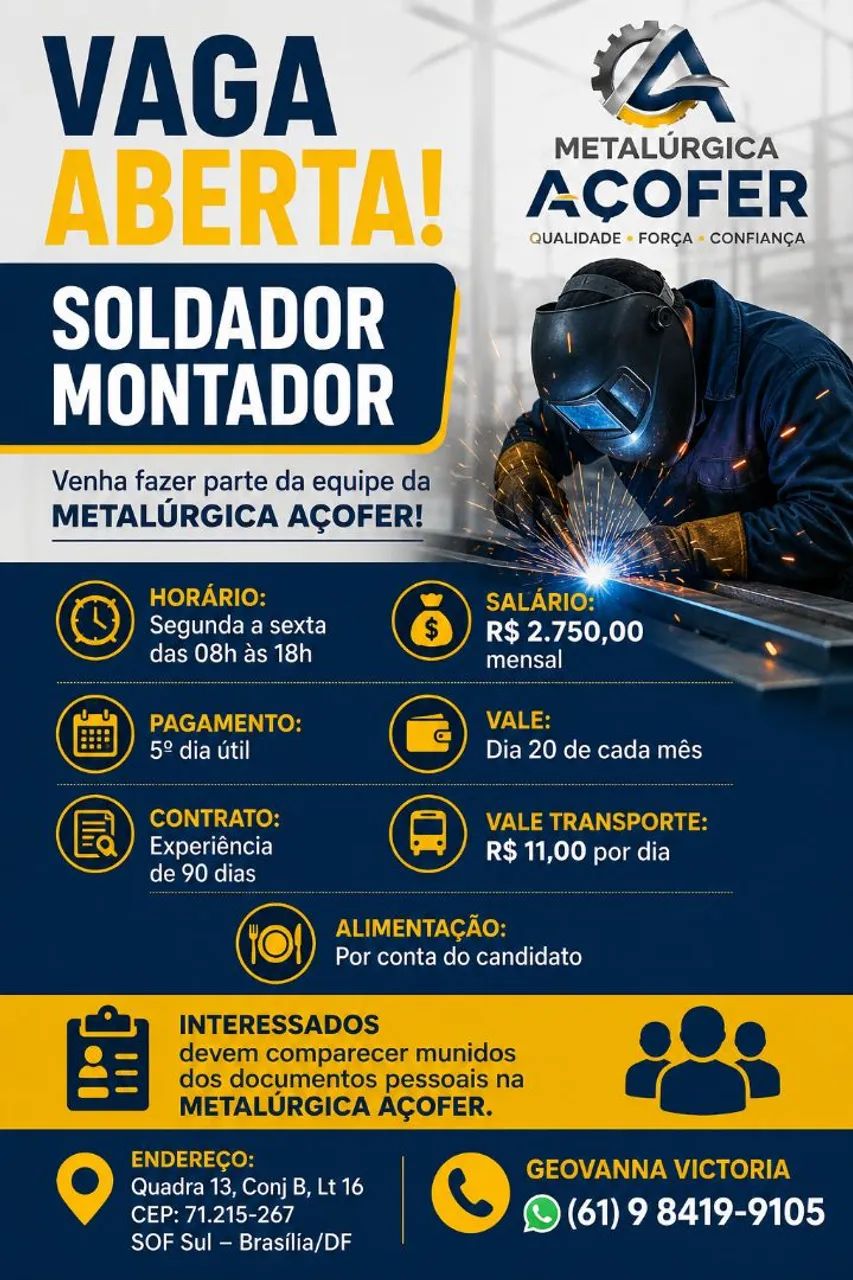 soldador (61) 9  *