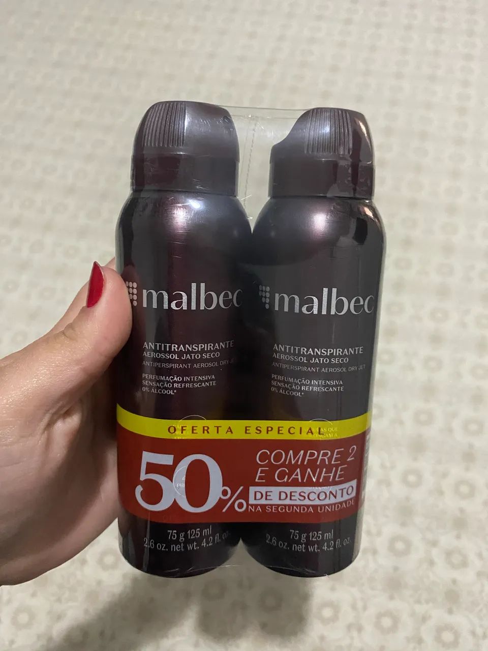 Perfume  e desodorante malbac