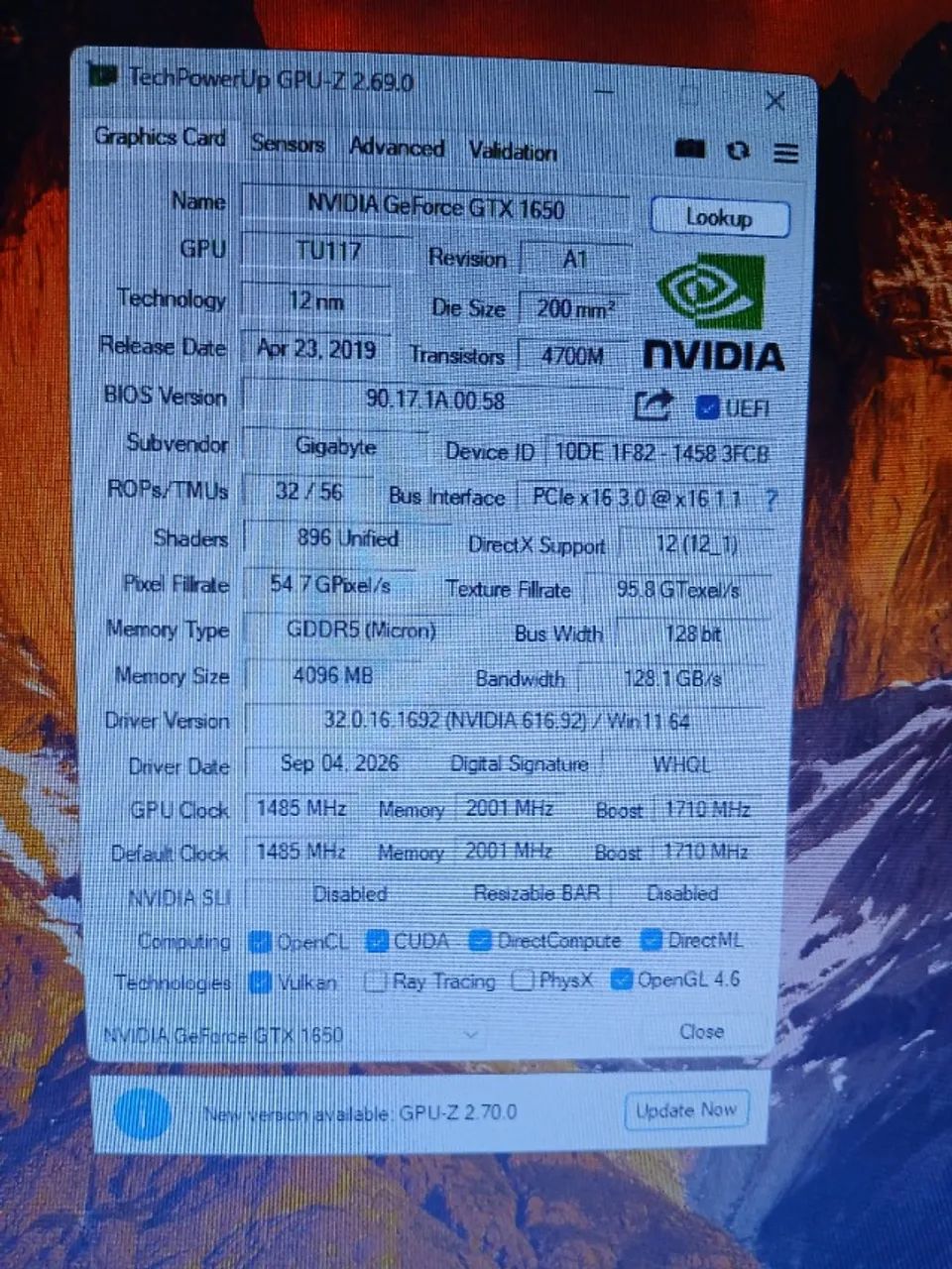? GIGABYTE GTX 1650 OC ? - Foto 5