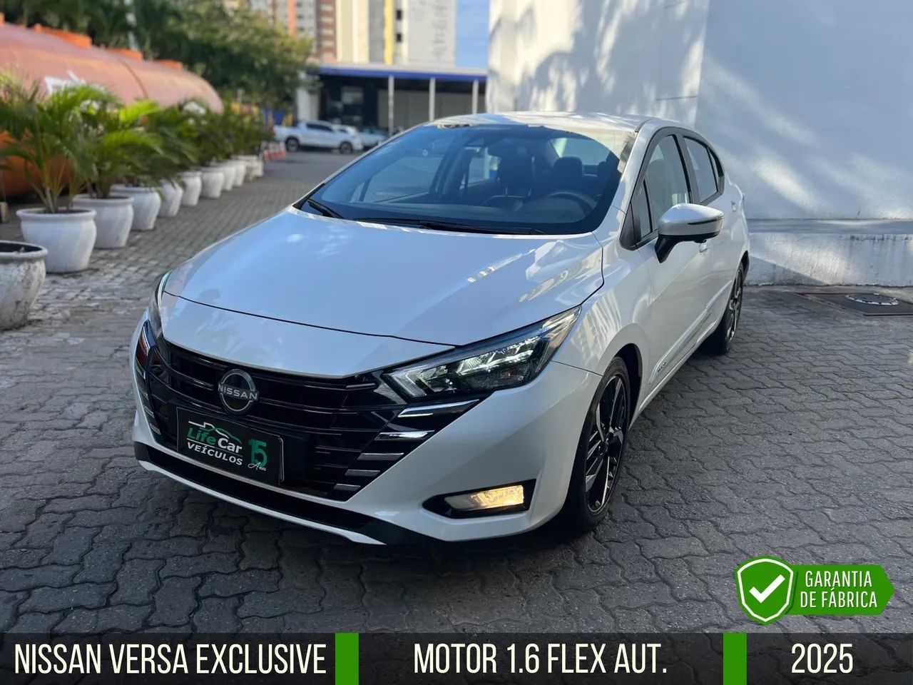 Nissan Versa EXCLUSIVE 1.6 16V FLEX AUT. 2025