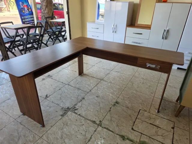 MESA L ESCRITÓRIO MDF NOVA - Foto 5