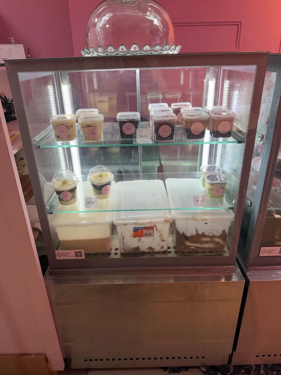 Vitrine Refrigerada Linha Prime Branca 0,70 metros