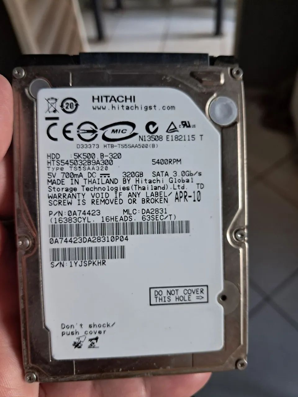 HD para notebook DVR e videogame diversos 
