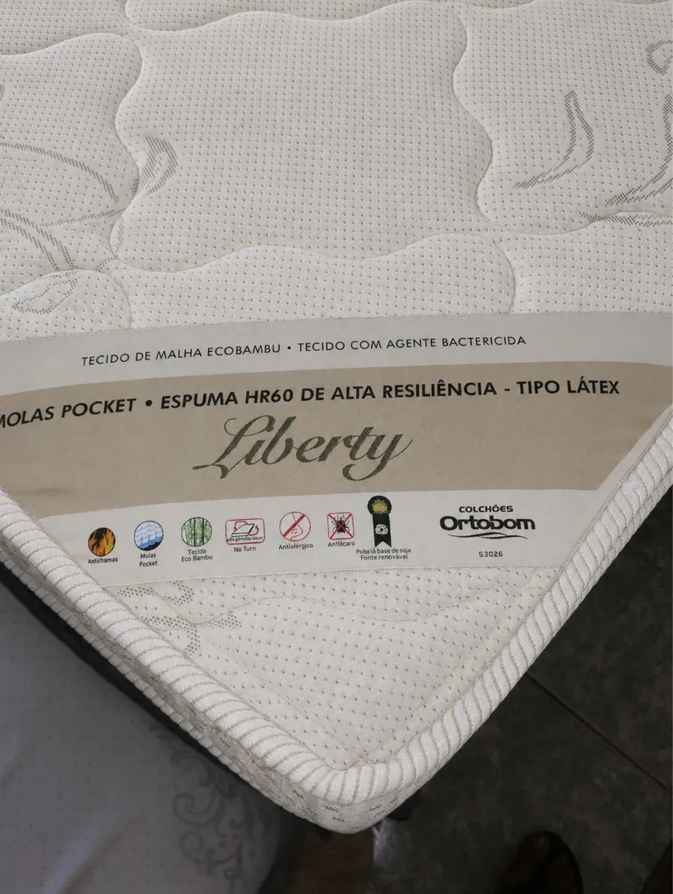 Colchão king liberty Ortobom  - Foto 4