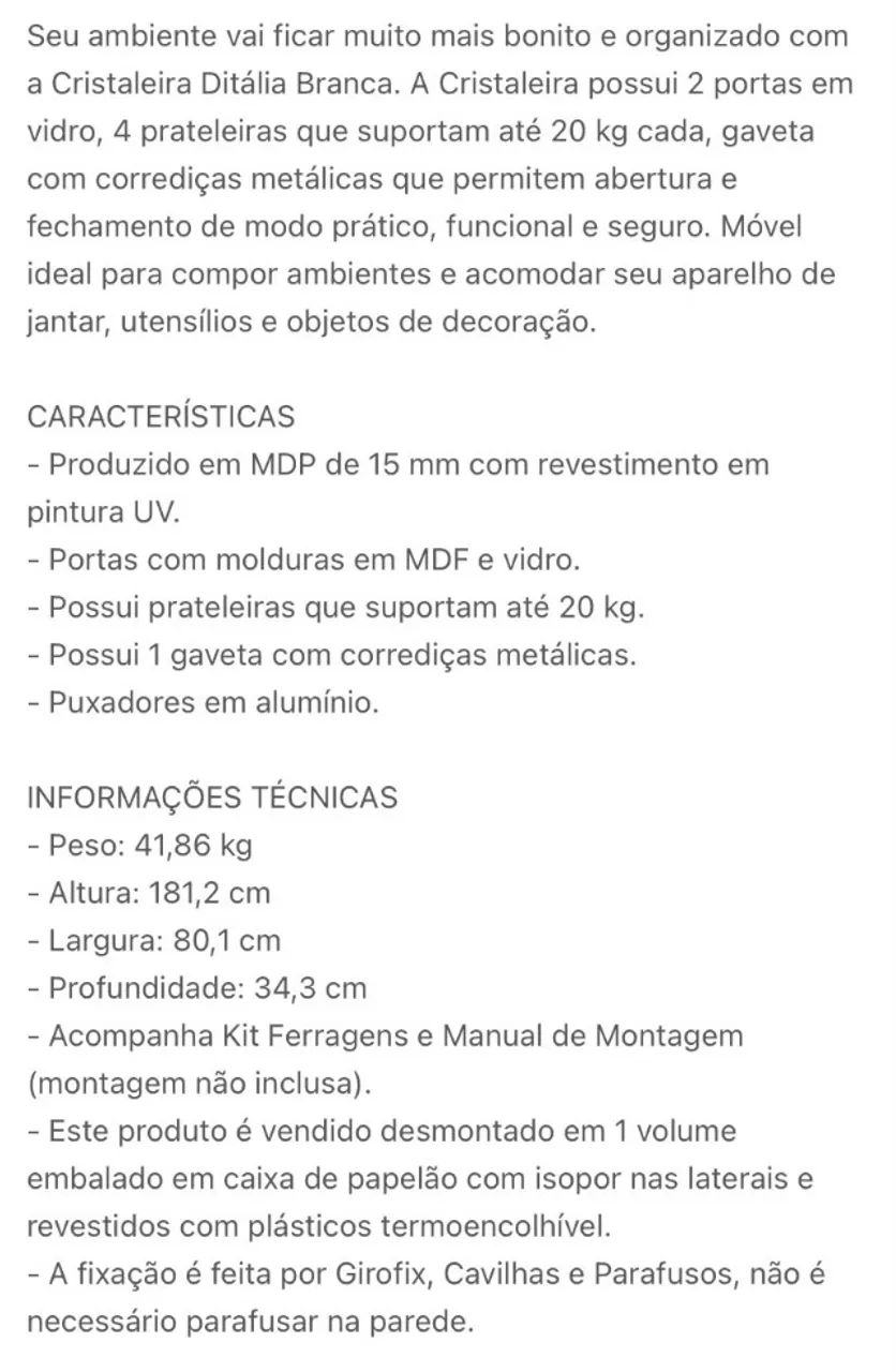 Cristaleira - Foto 4