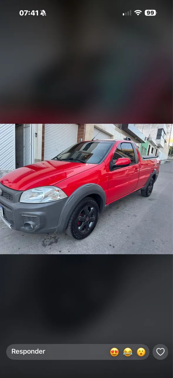 Fiat Strada Freedom 1.4 Flex 8V CS 2020 - Foto 2