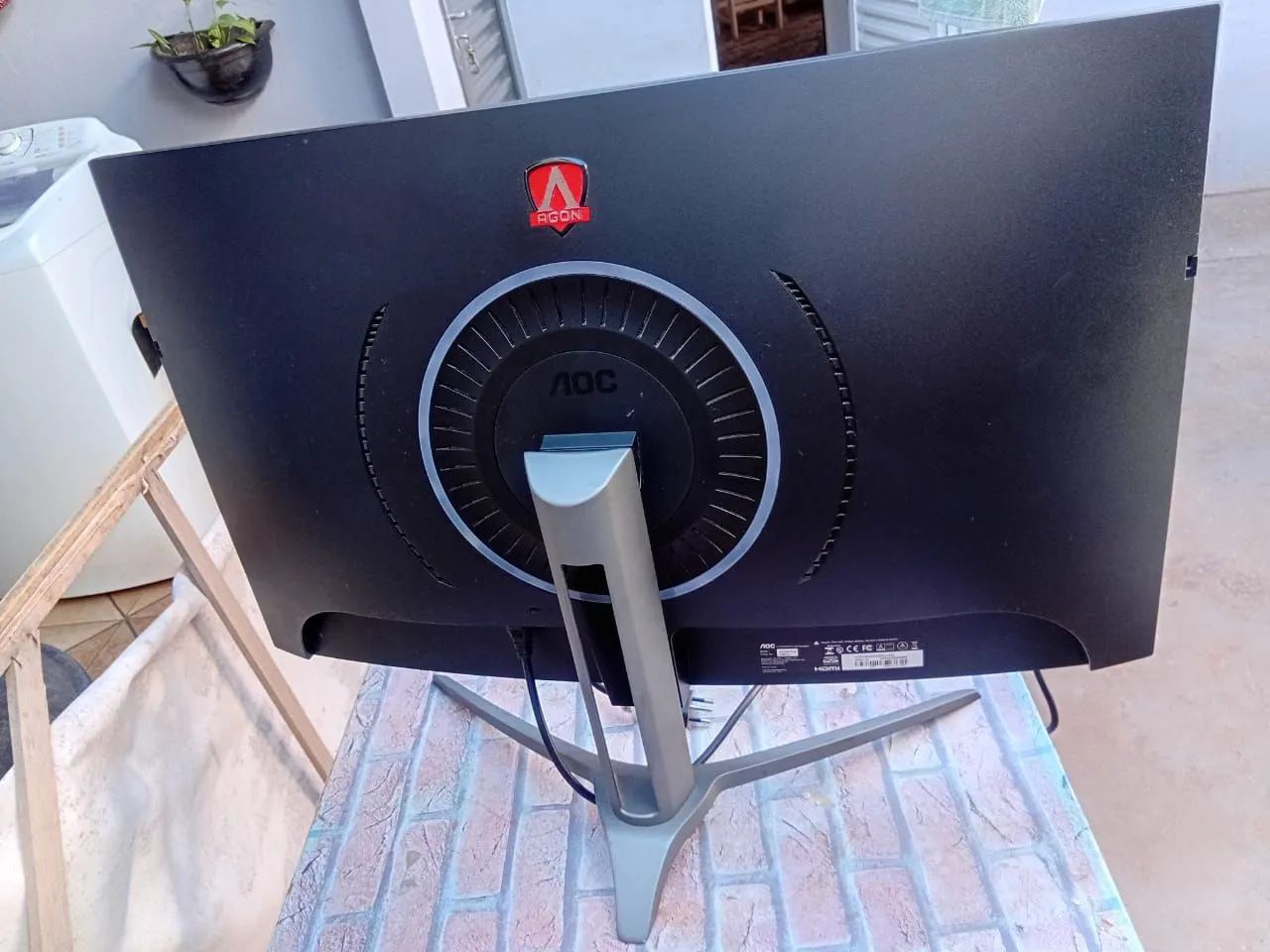 Monitor Gamer AOC Agon Curvo 165hz e 32 polegadas  - Foto 5