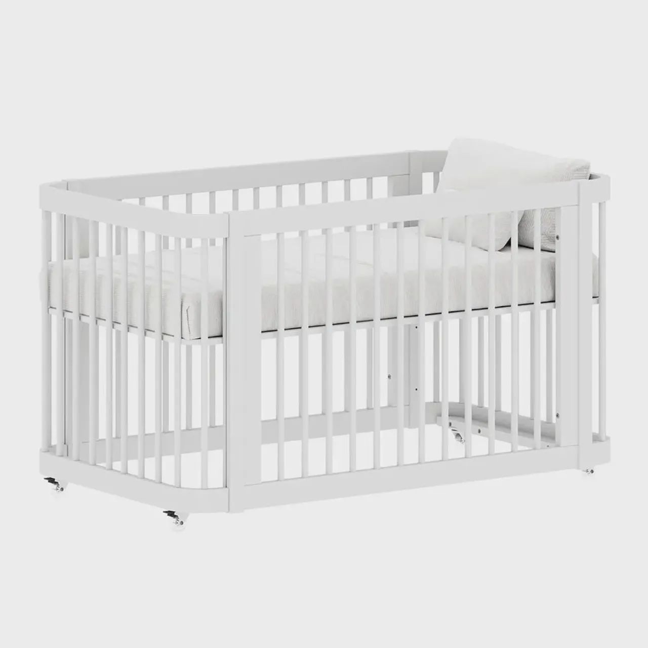 Berço Marca Quater  americano 3 em 1 + colchões - Foto 2