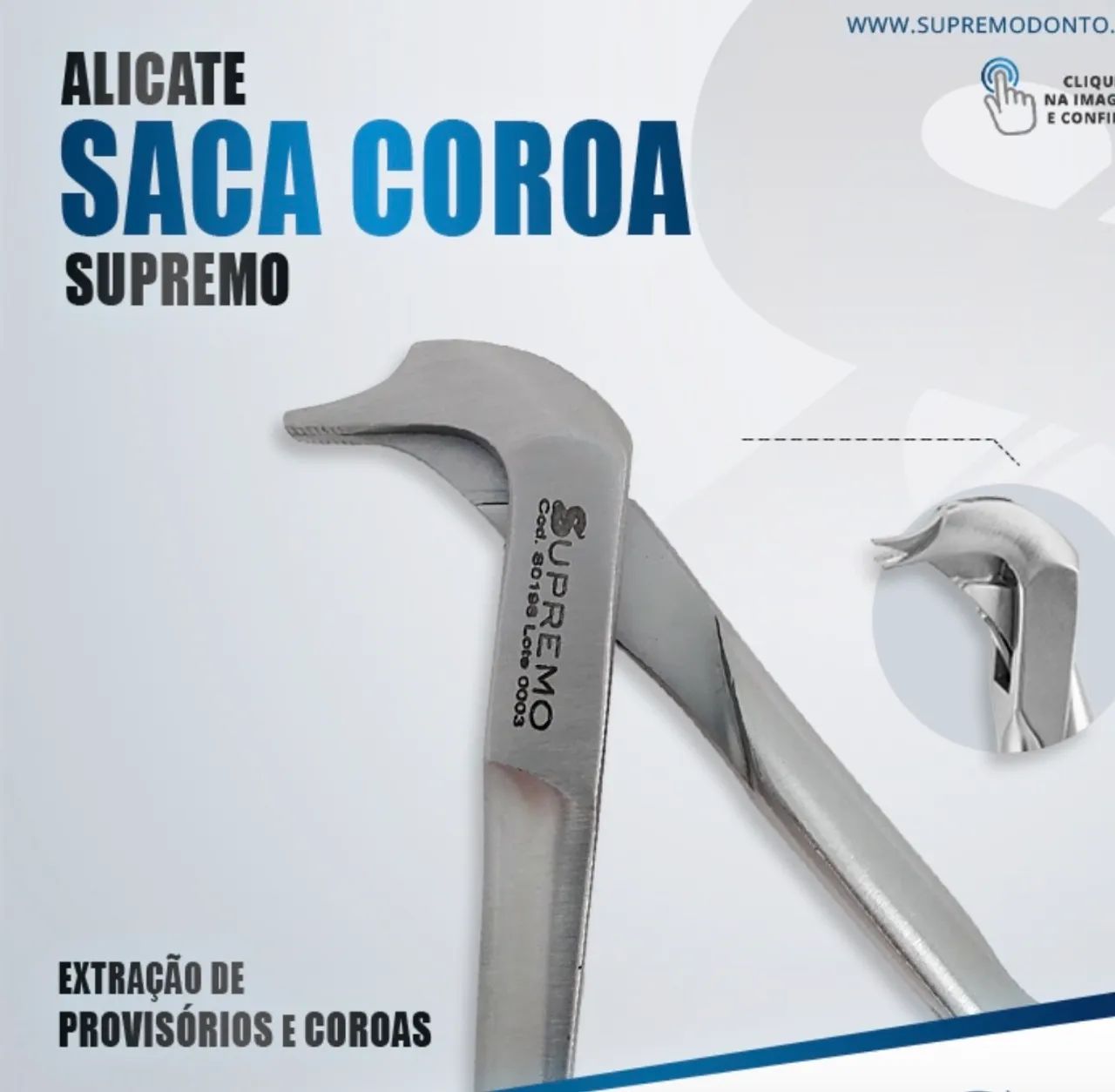 Alicate Saca Coroa - Foto 2