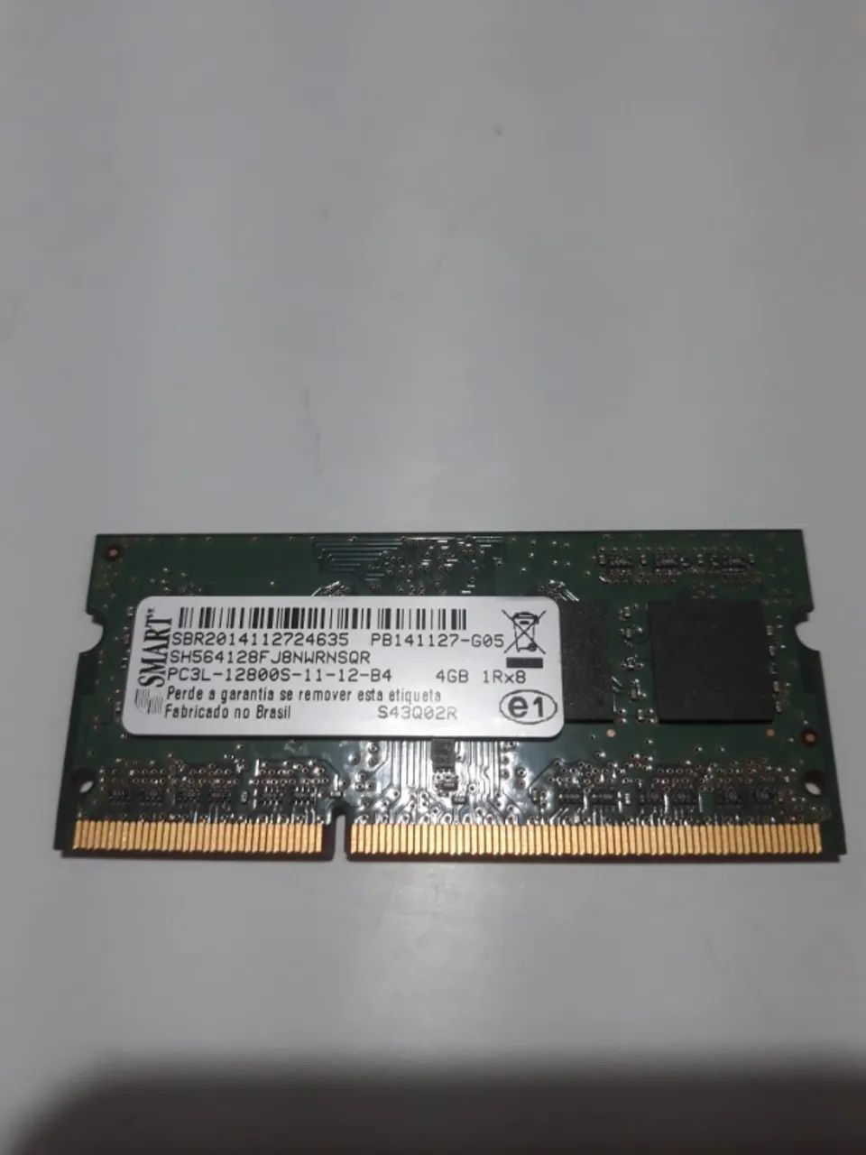 Memória Smart 4Gb DDR3 Para Notebook453825056788326404