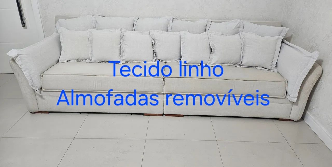 Sofá em linho - Foto 2