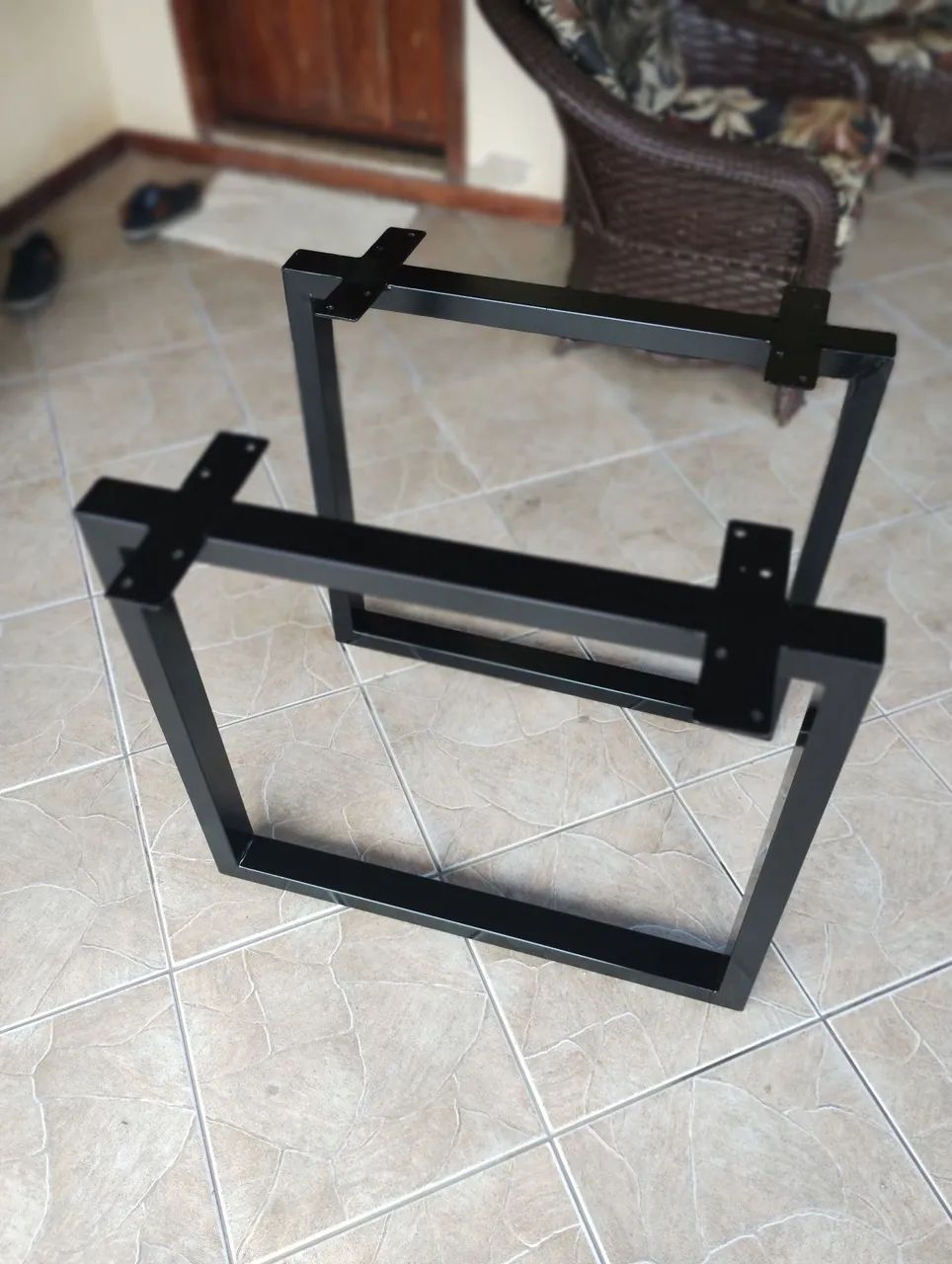 Base em  ferro Metalon  - Foto 4