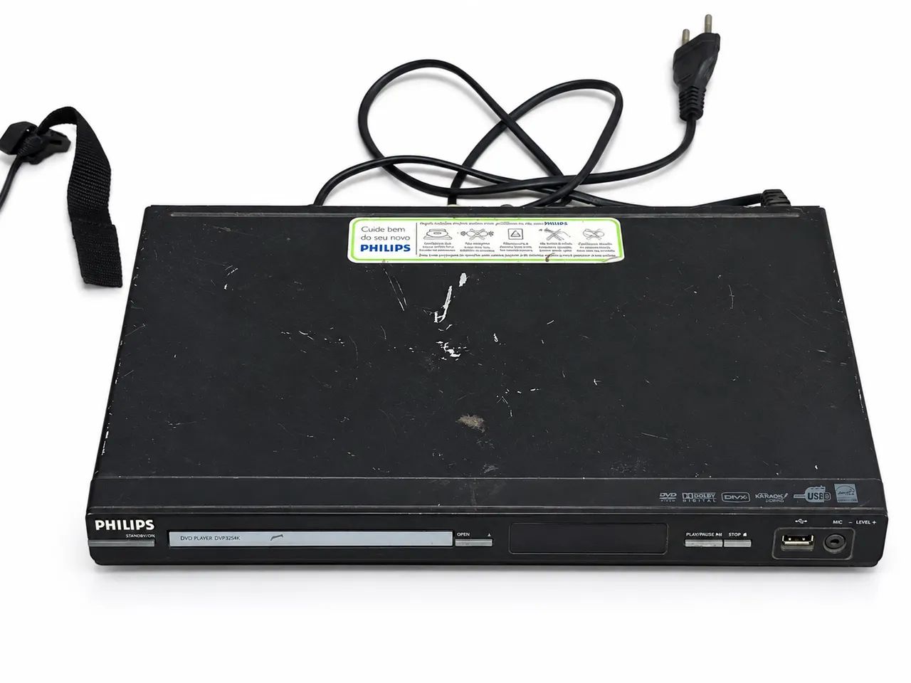 DVD Player Philips DVP3254K com USB e Karaokê - Foto 4