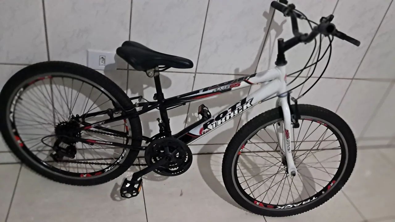 Bicicleta aro 20 semi-nova pouco uso original * - Foto 5