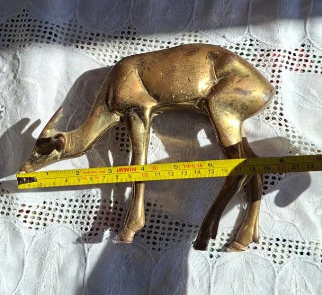 Cervo em bronze 1,5kg  - Foto 2
