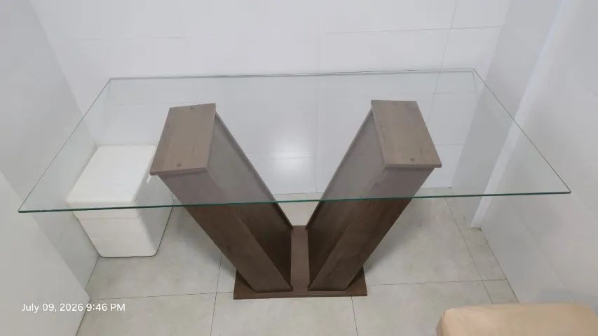Mesa de Jantar 160x80 + 2 Cadeiras