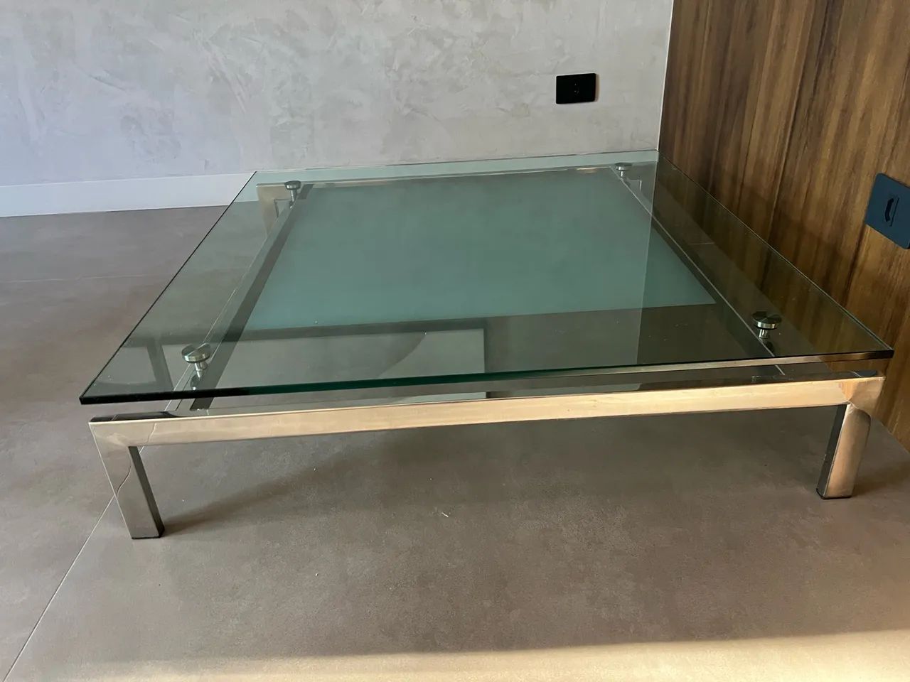 Mesa de centro moderna de vidro - Foto 3