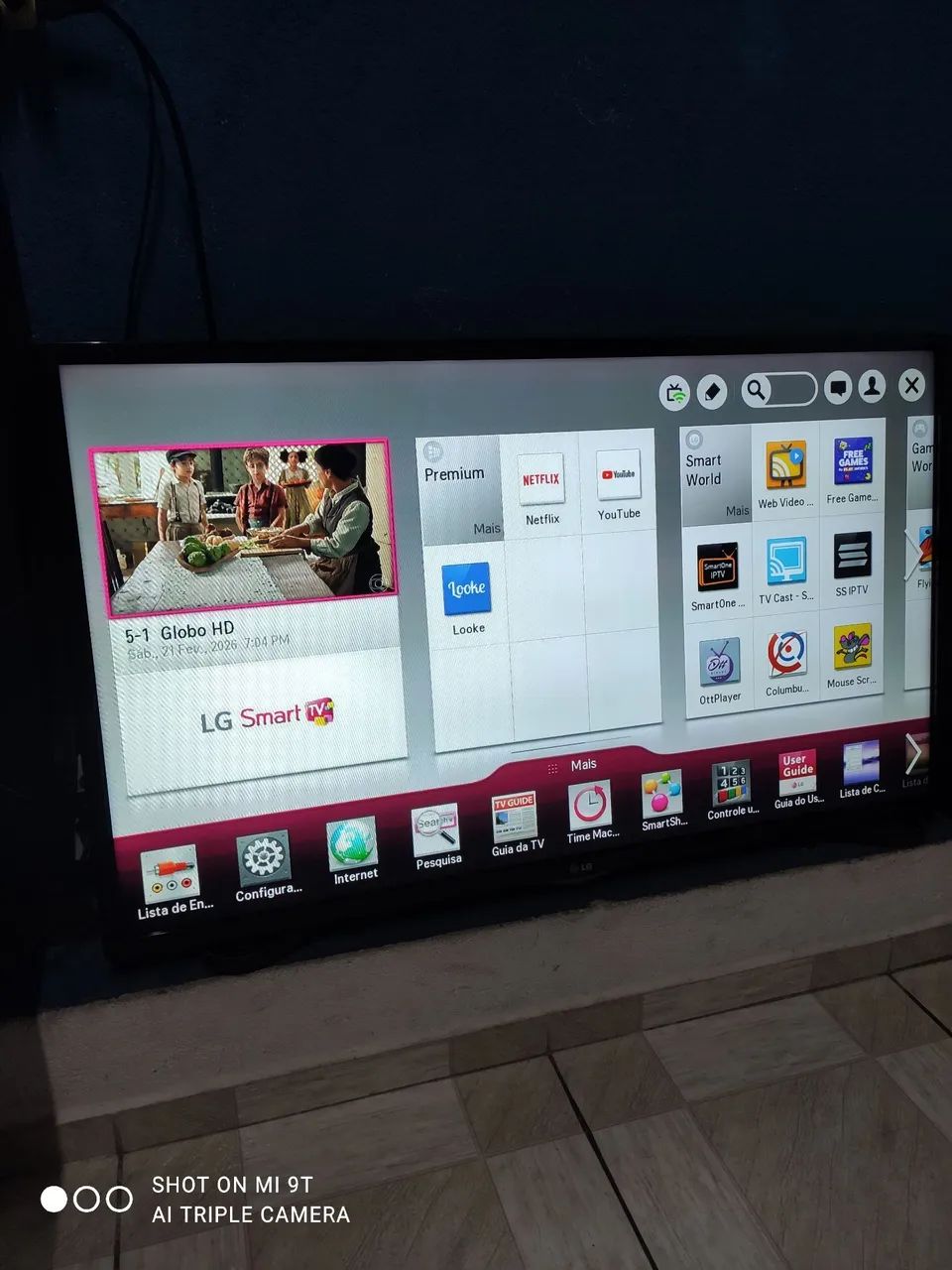 Tv LG 42 polegadas smart 3D  - Foto 4