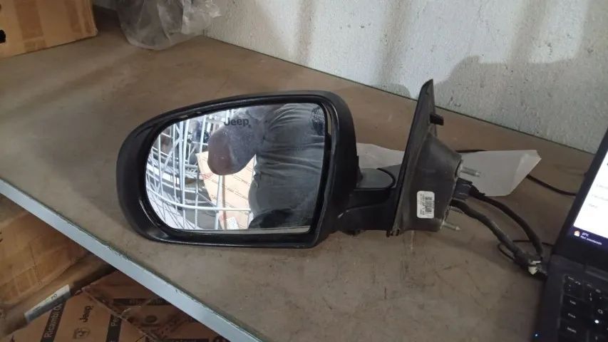 RETROVISOR ELÉTRICO ESQUERDO JEEP COMPASS- 2017 a 2021