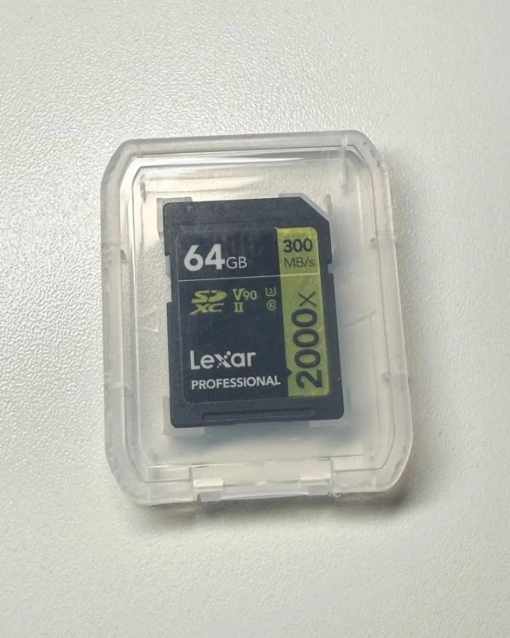 Cartão SD Lexar 64GB v90