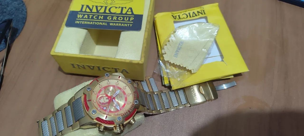 Relógio colecionador homem de ferro invicta  - Foto 3