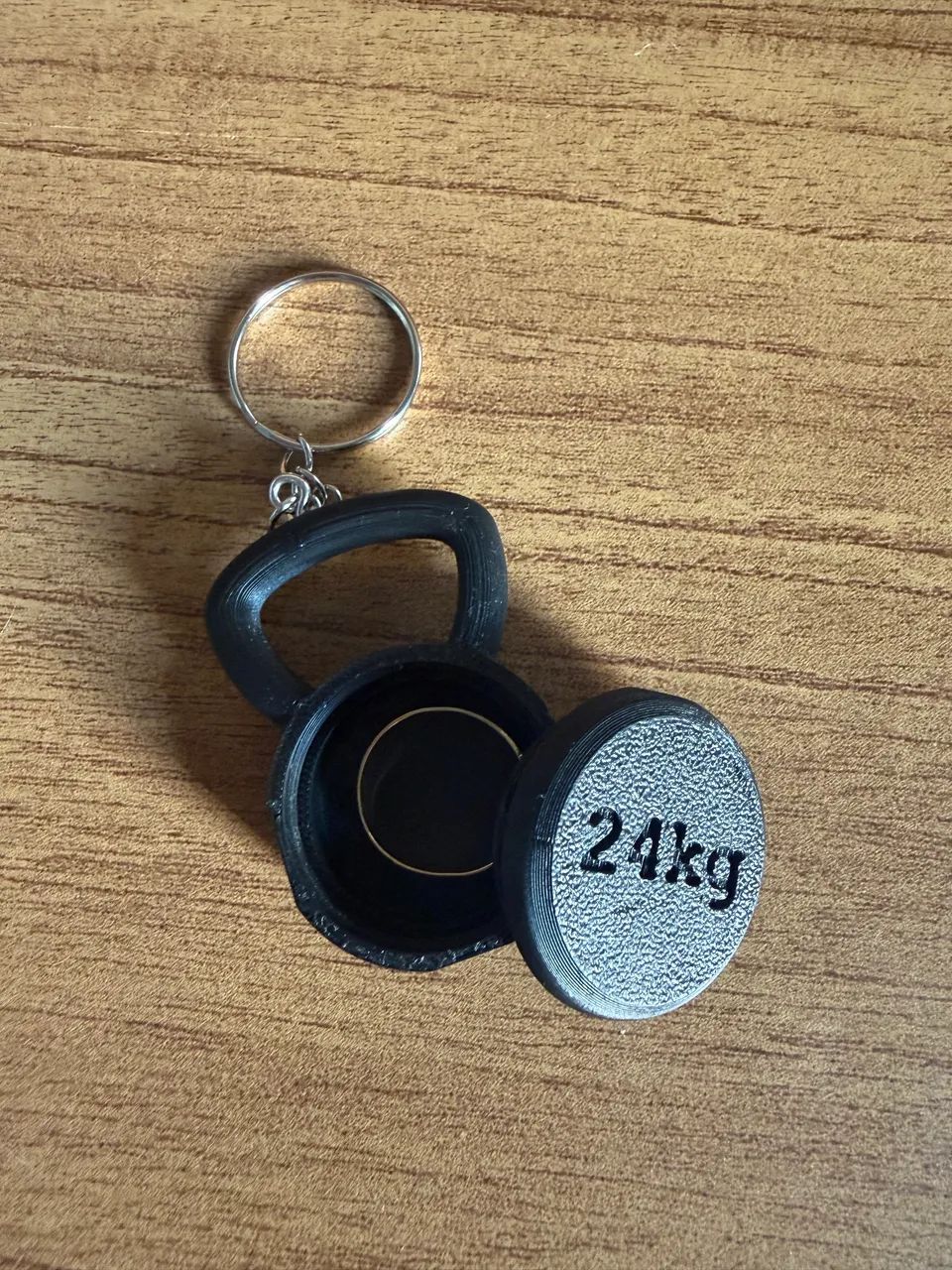 Chaveiro kettlebell porta acessório - Foto 3