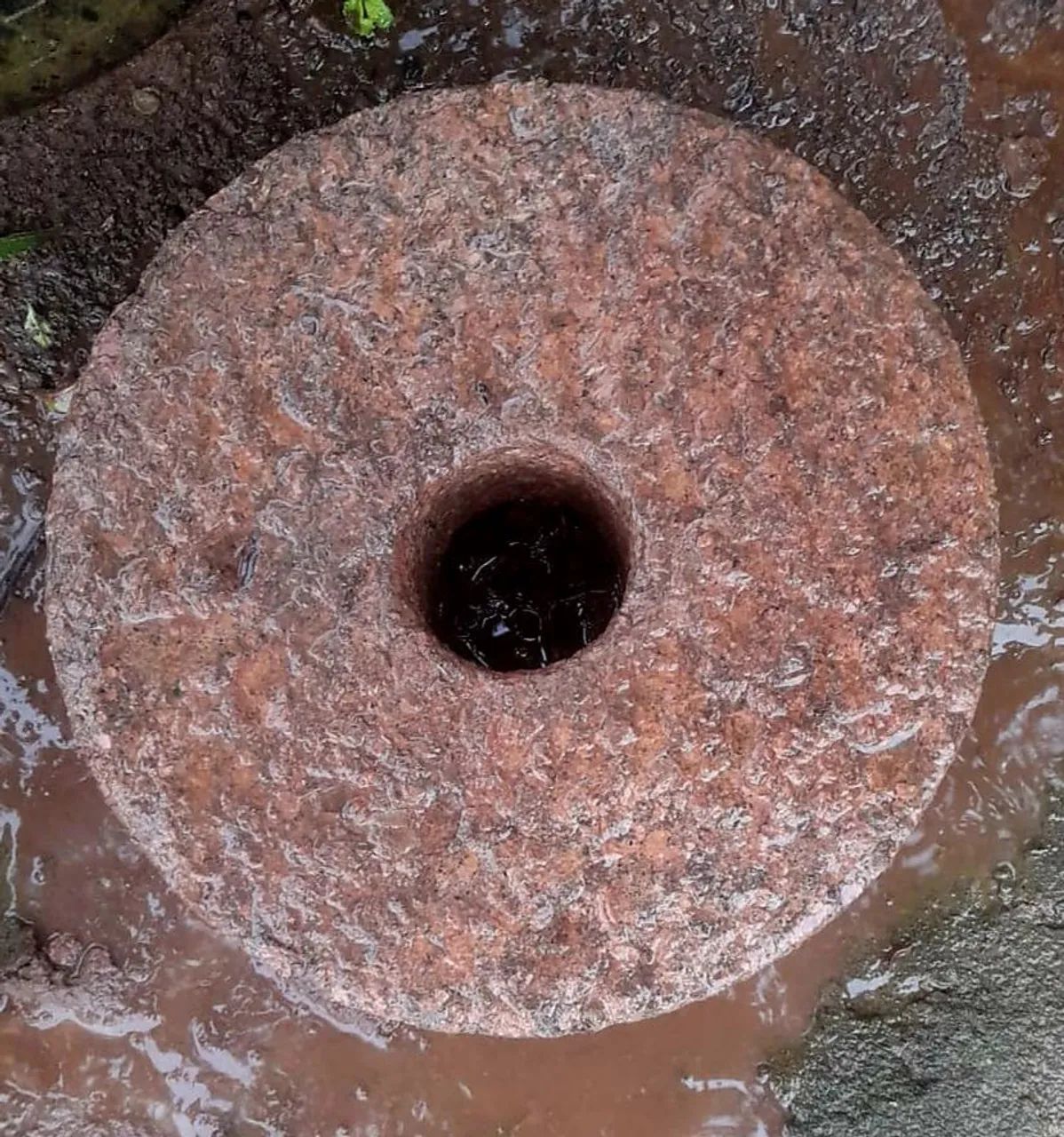 Pedras antigas moinho fubá.  - Foto 2