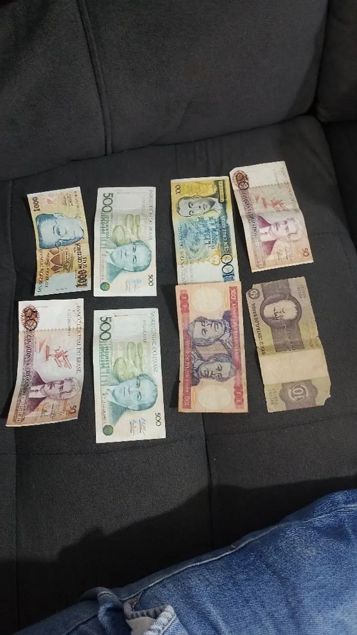Notas antigas coleç ão  - Foto 2