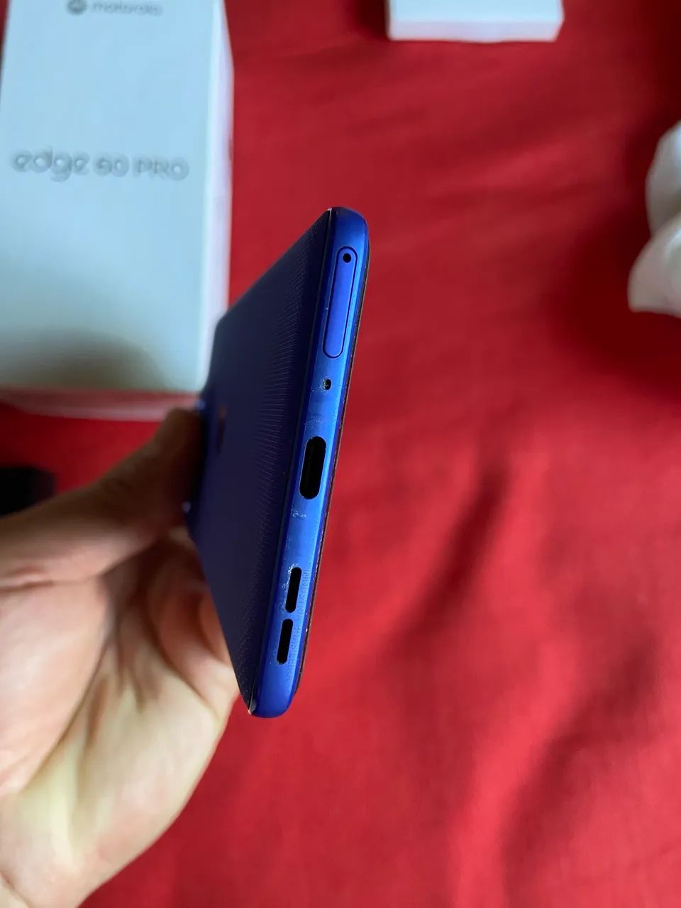 Moto Edge 60 pro 256gb azul completo impecável - Foto 5