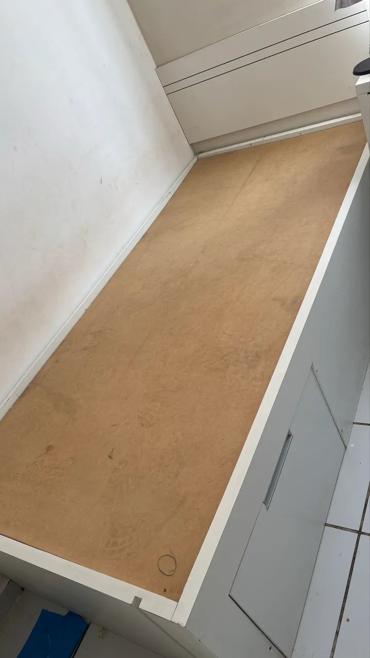 Cama solteiro projetada em MDF  - Foto 3