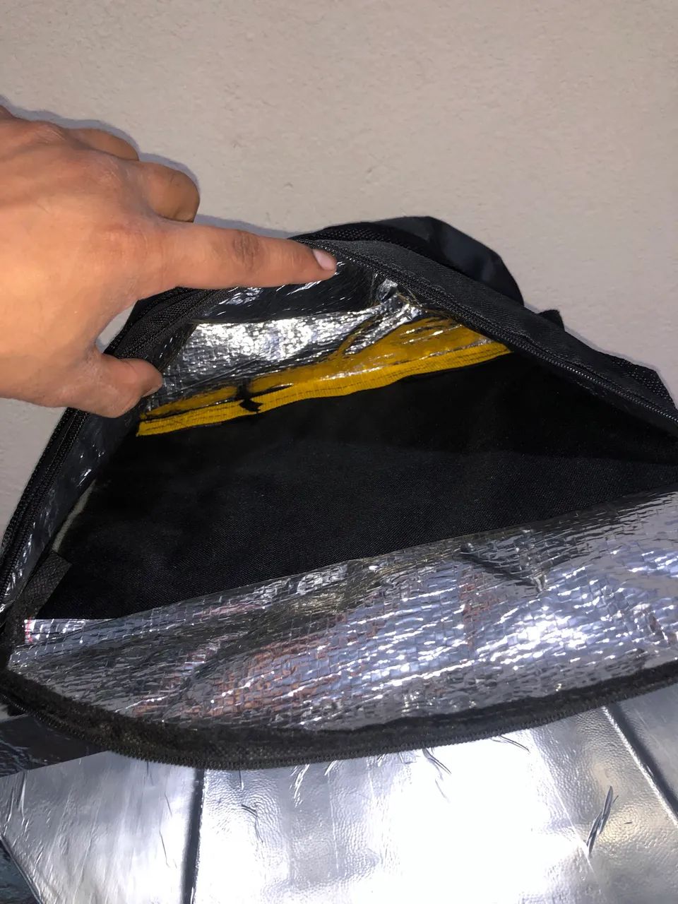 Bag de motoboy 45L laminada - Foto 3