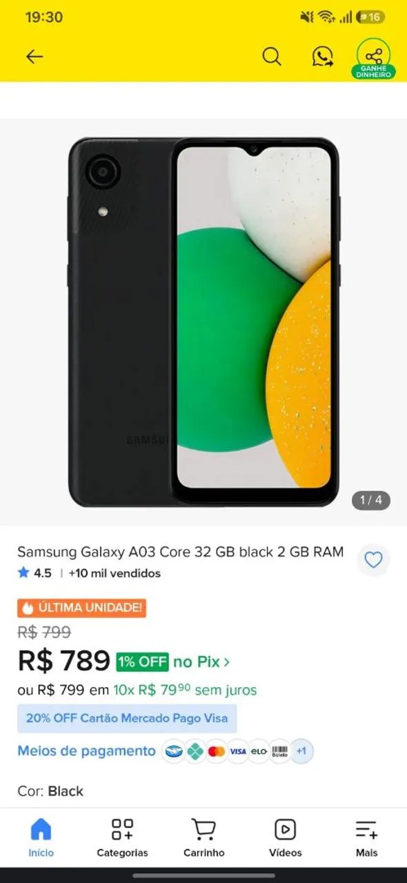 Samsung Galaxy A03  - Foto 4